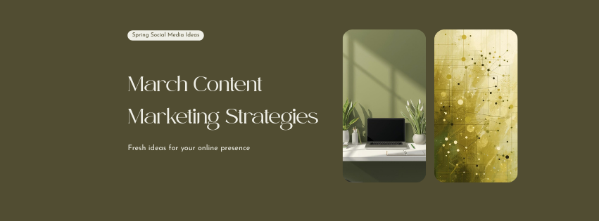 march social media content ideas 2026