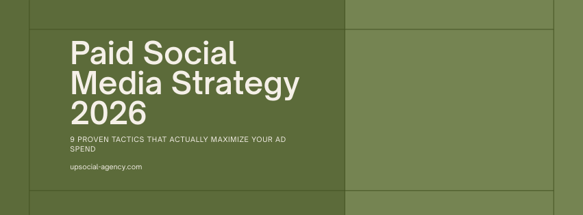 paid social media strategy 2026