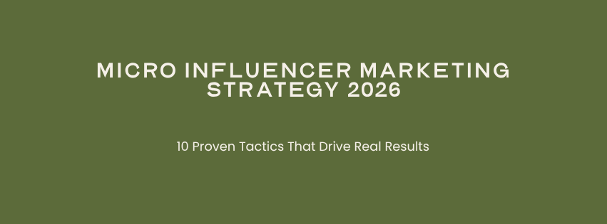 micro influencer marketing strategy
