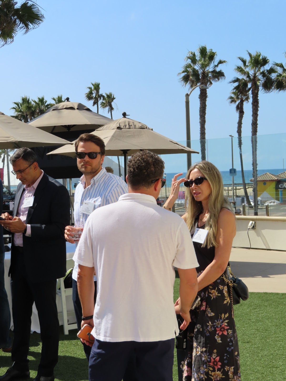 Guests networking at VIP Connect