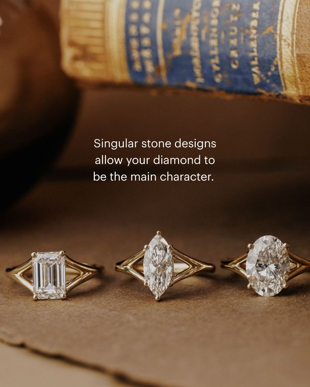 Singular stone designs