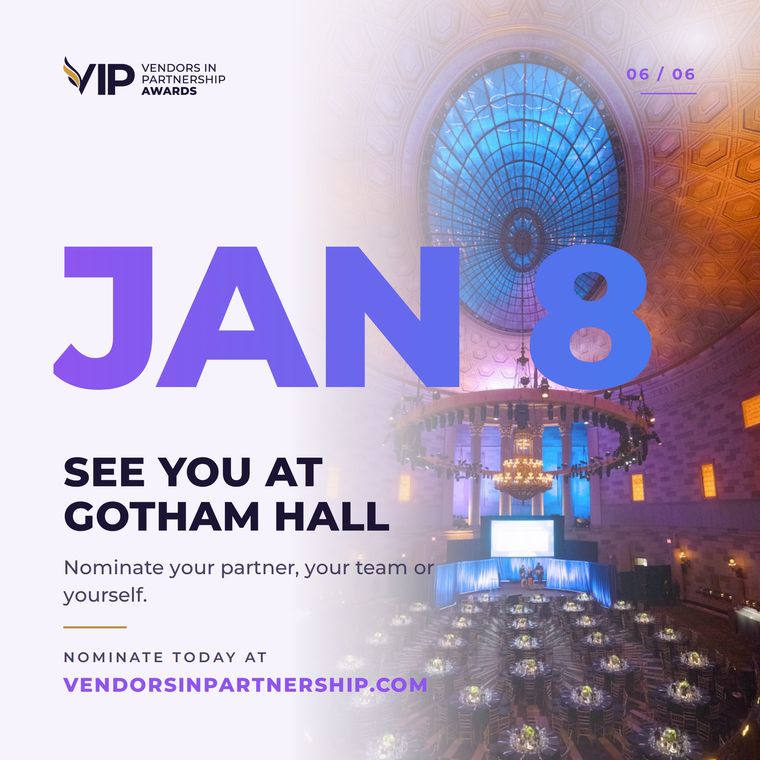 See you at Gotham Hall January 8