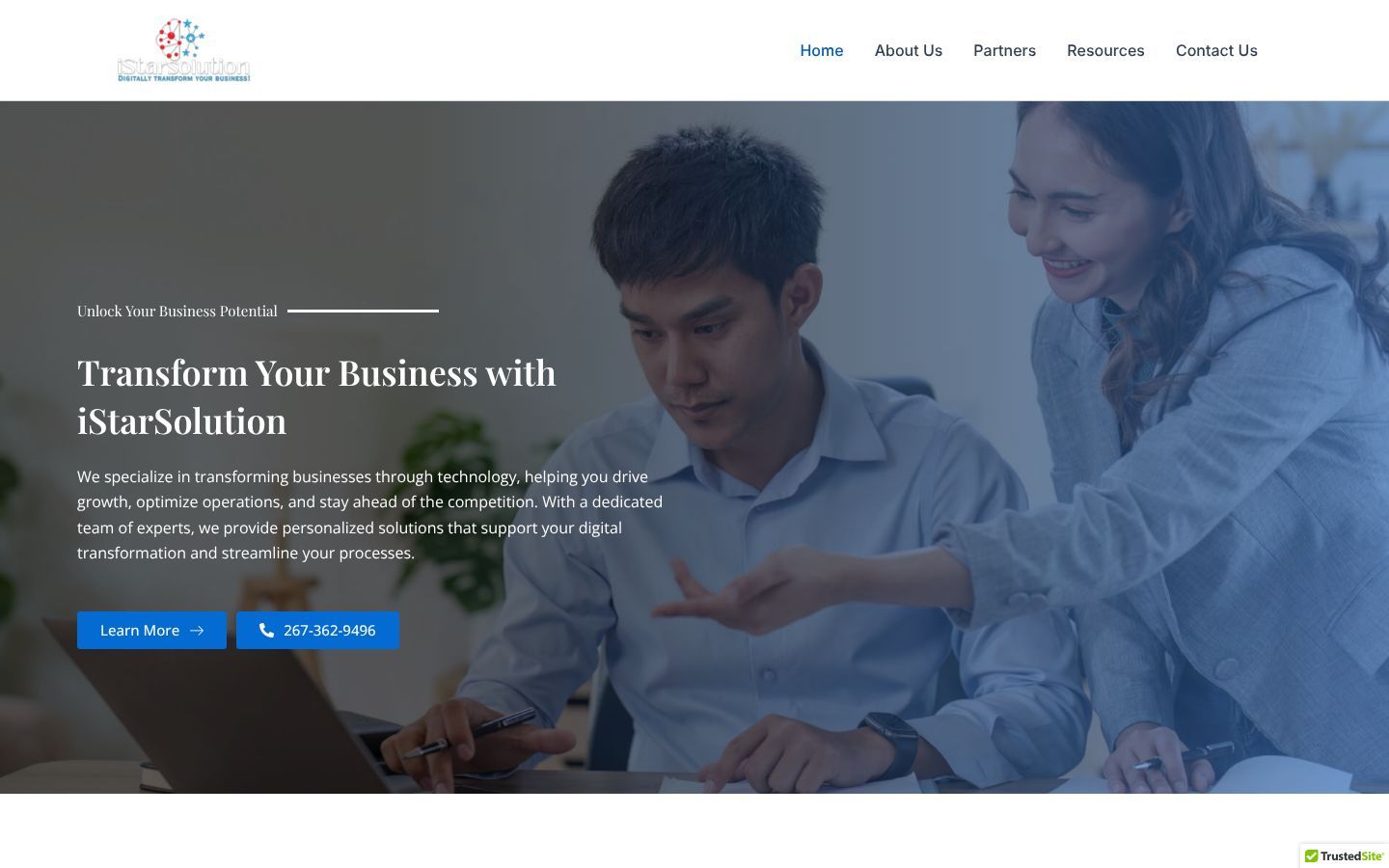 iStarSolution homepage